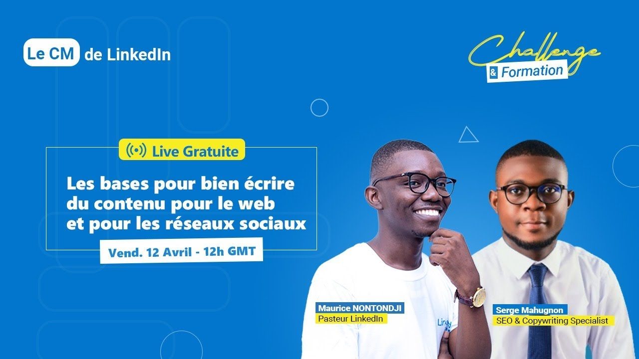 Challenge d'écriture LinkedIn